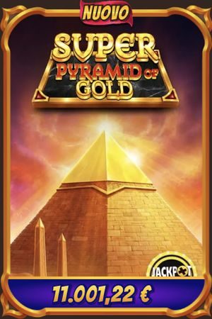 Slot Super Pyramid of Gold con jackpot su Alawin casino